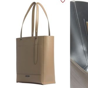 Rebecca Minkoff Stella North South tote sandrift